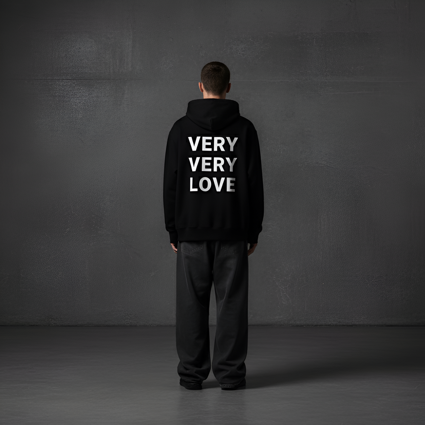 Very very love - Oversized heavyweight hoodie