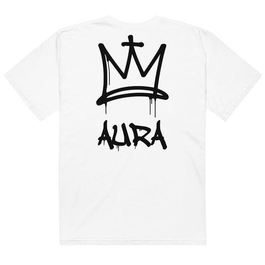 Aura - Unisex garment-dyed heavyweight t-shirt